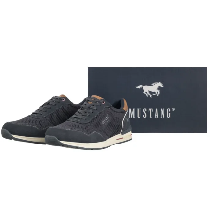 Sneakersy Mustang Granatowe 4154-317-800 – zdjęcie 6