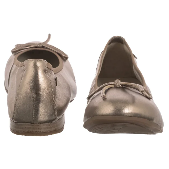 Baleriny Maciejka Złote P6800-25/00-0 – zdjęcie 4