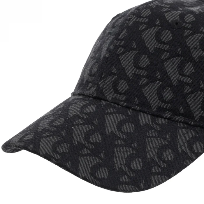 Czapka z daszkiem Calvin Klein Logo Jacquard Baseball Cap LV04G5066G UB1 – zdjęcie 2