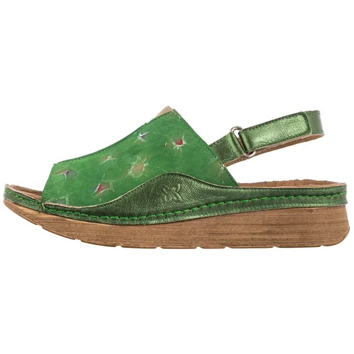 Sandały Maciejka Zielone L6846-09/00-1 – zdjęcie 2