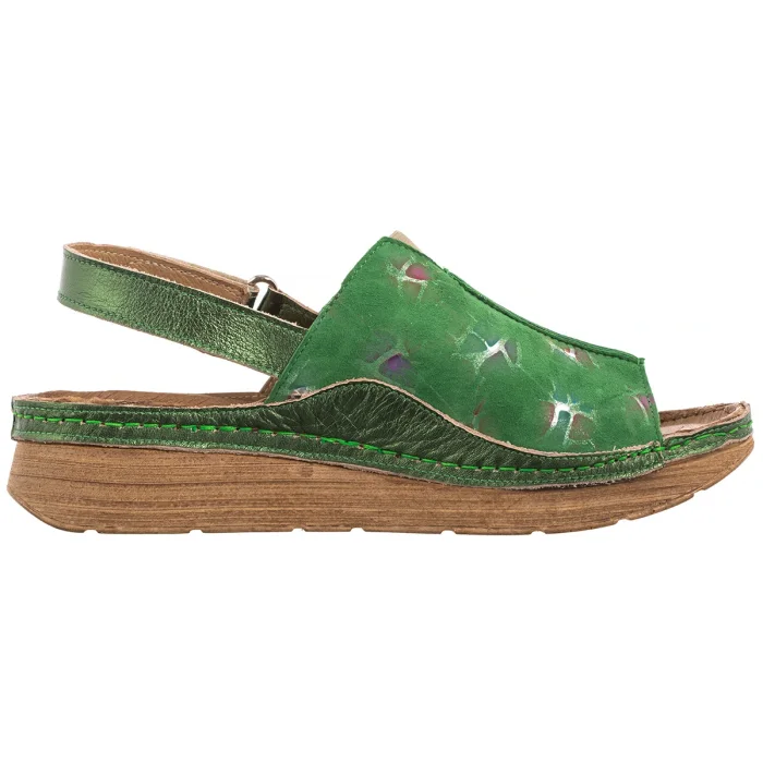 Sandały Maciejka Zielone L6846-09/00-1 – zdjęcie 3