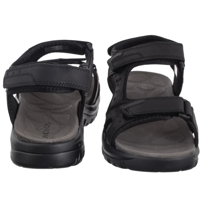 Sandały Wojas Czarne 29014-91 – zdjęcie 4