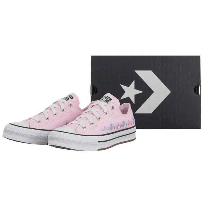 Trampki Converse CTAS Eva Lift Ox Sugar Berry/White/Black A14995C – zdjęcie 6