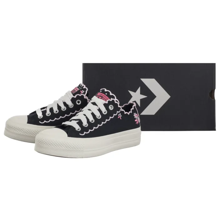 Trampki Converse CTAS Lift Ox Black/Vintage White A13529C – zdjęcie 6