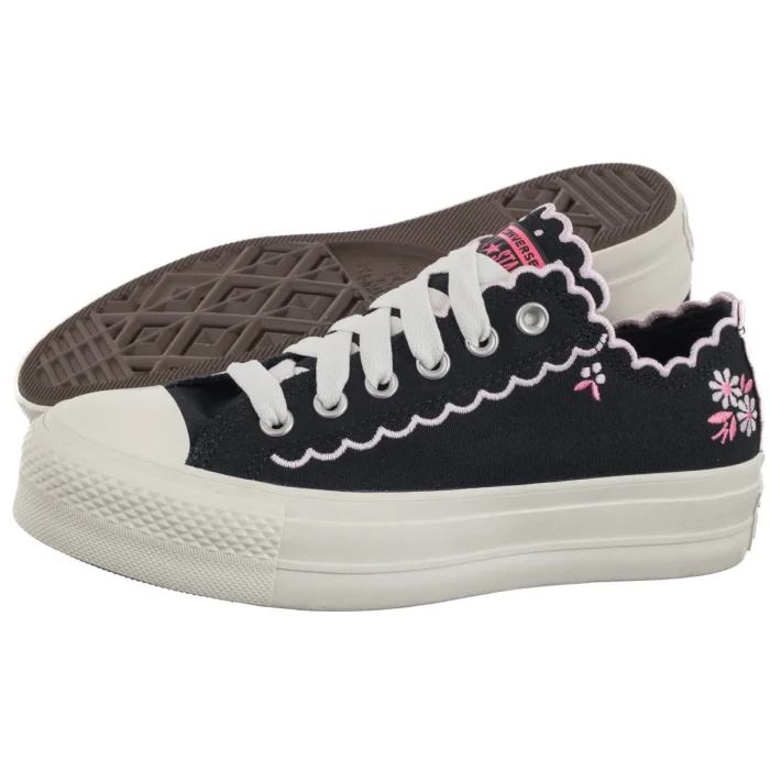 Trampki Converse CTAS Lift Ox Black/Vintage White A13529C – zdjęcie 1