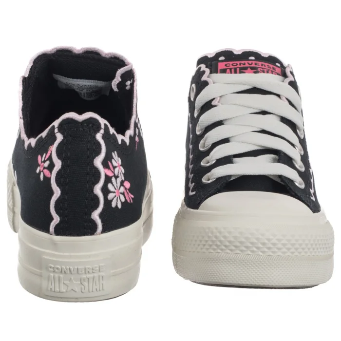 Trampki Converse CTAS Lift Ox Black/Vintage White A13529C – zdjęcie 4