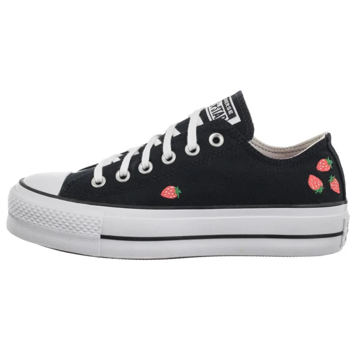 Trampki Converse CTAS Lift Ox Black/Soft Red/White A14935C – zdjęcie 2