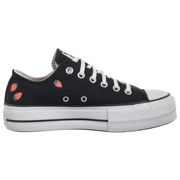 Trampki Converse CTAS Lift Ox Black/Soft Red/White A14935C – zdjęcie 3