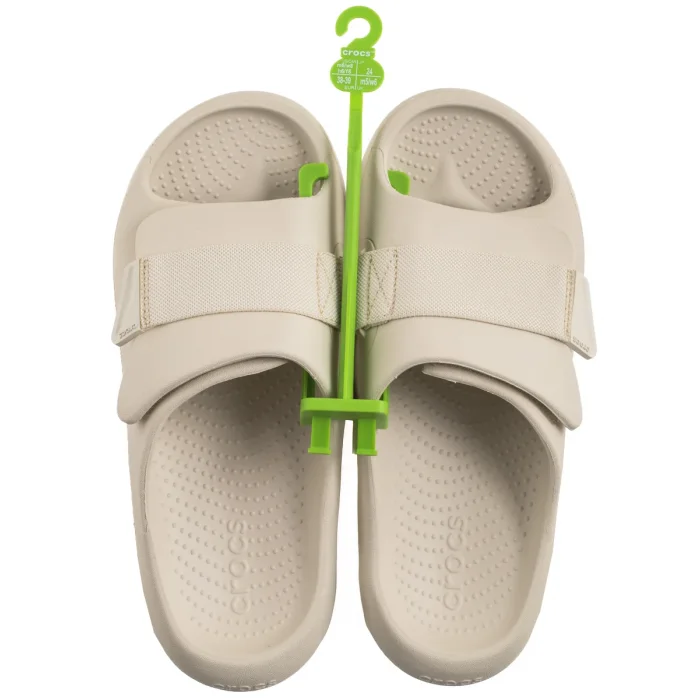 Klapki Crocs Mellow Luxe Recovery Slide Stucco 209413-160 – zdjęcie 6
