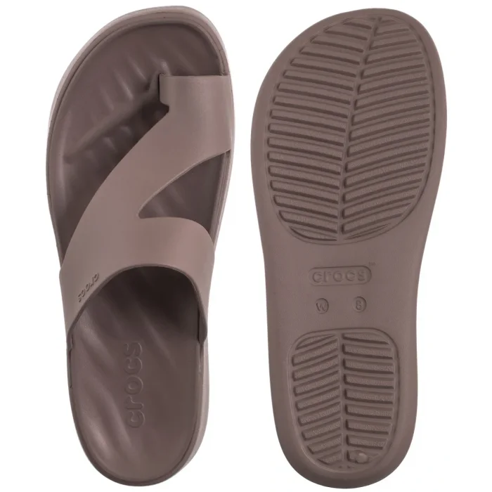 Japonki Crocs Getaway Platform Toe Loop Truffle 210834-0LF – zdjęcie 5