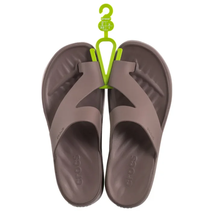 Japonki Crocs Getaway Platform Toe Loop Truffle 210834-0LF – zdjęcie 6