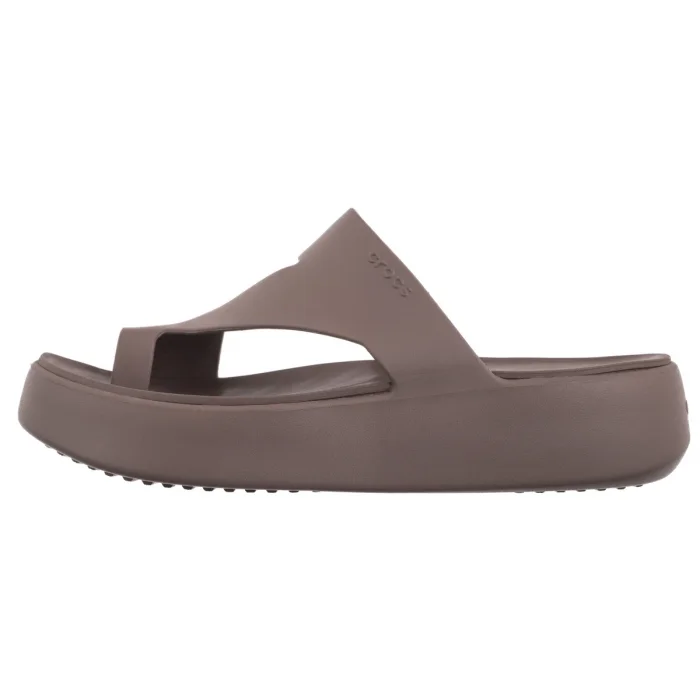 Japonki Crocs Getaway Platform Toe Loop Truffle 210834-0LF – zdjęcie 2