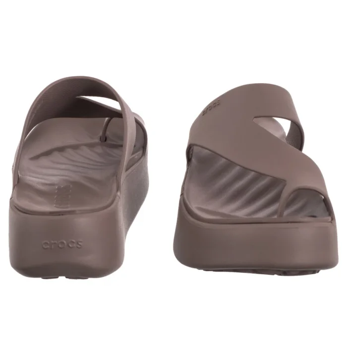 Japonki Crocs Getaway Platform Toe Loop Truffle 210834-0LF – zdjęcie 4