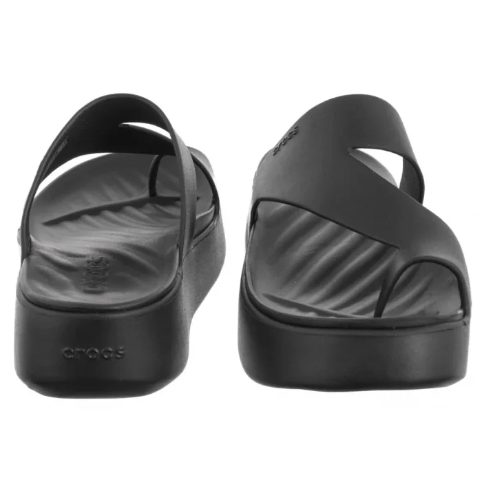 Japonki Crocs Getaway Platform Toe Loop Black 210834-001 – zdjęcie 4