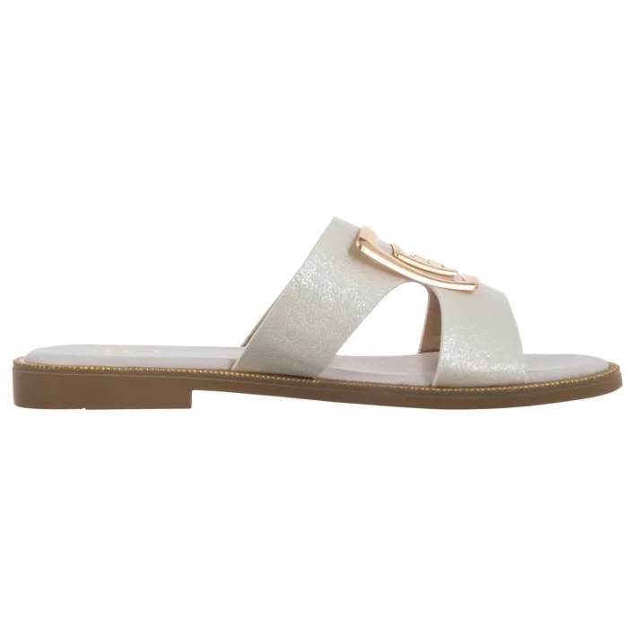 Klapki Filippo Białe DK3703/25 WH – zdjęcie 3