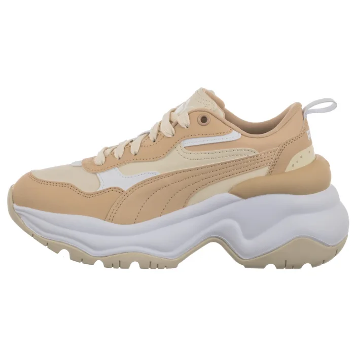 Sneakersy Puma Cilia Wedge Alpine Snow-Light Sand-White 393915-12 – zdjęcie 2