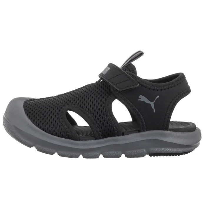 Sandałki Puma Fun Racer Sandal Mesh V Inf Puma Black-Cool Dark Grey 401576-01 – zdjęcie 2