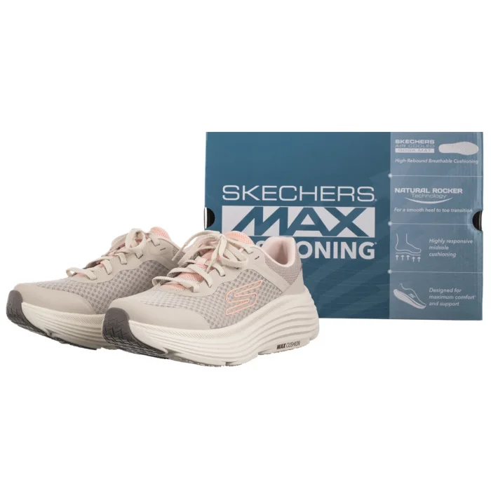 Sneakersy Skechers Max Cushioning Endeavour Natural 129470/NAT – zdjęcie 6