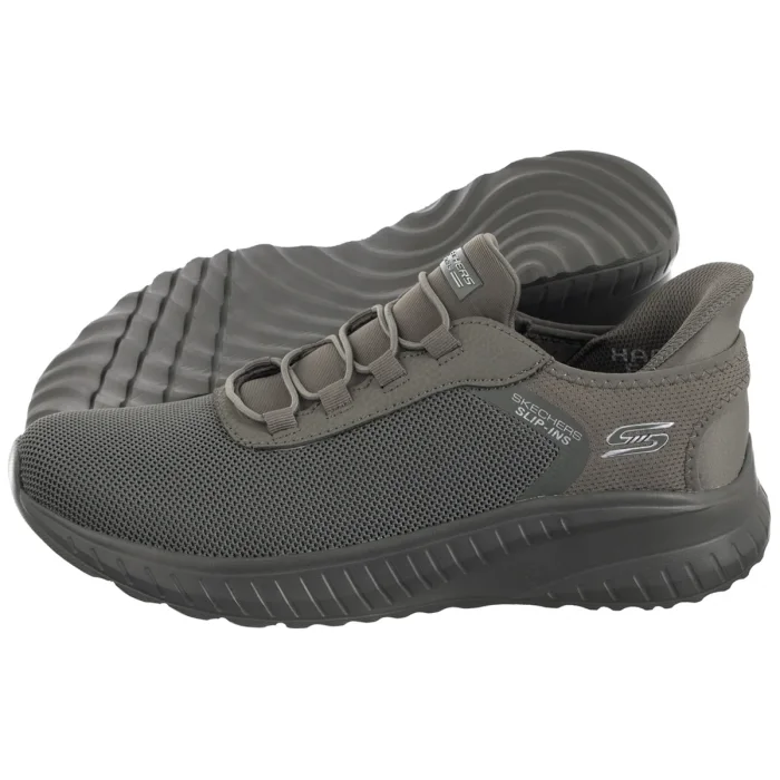 Buty Sportowe Skechers Bobs Squad Slip-Ins Chaos Tough Walk Olive 118303/OLV – zdjęcie 1