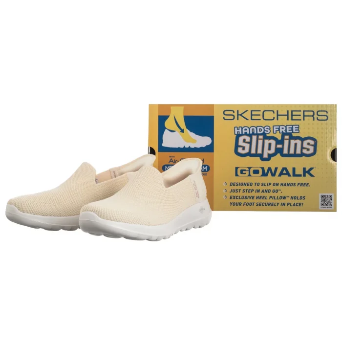 Buty Skechers Go Walk Joy Slip-Ins Vela Off White 124641/OWHT – zdjęcie 6