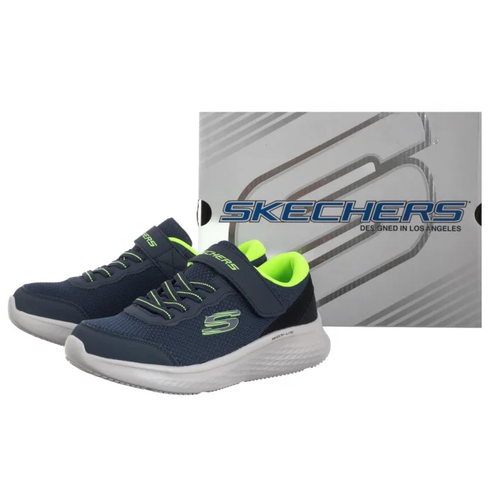 Buty Sportowe Skechers Skech-Lite Pro Sprint Surge Navy/Lime 404015L/NVLM – zdjęcie 6