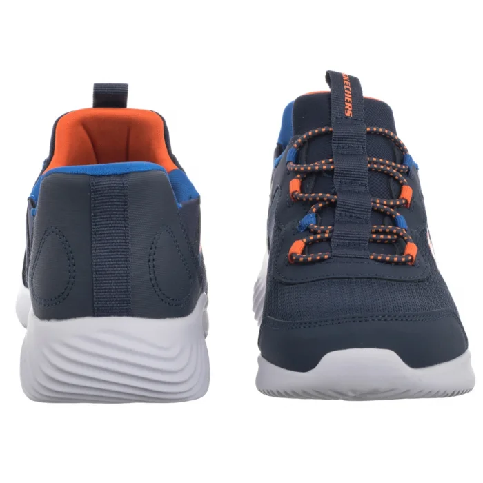 Buty Sportowe Skechers Bounder Brisk Burst Navy/Blue 403822L/NVBL – zdjęcie 4