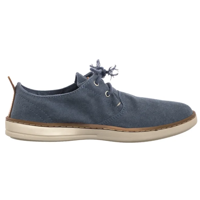 Półbuty Timberland Hookset Low Lace Sneaker Dark Blue Canvas 0A6CNJ EP4  – zdjęcie 3