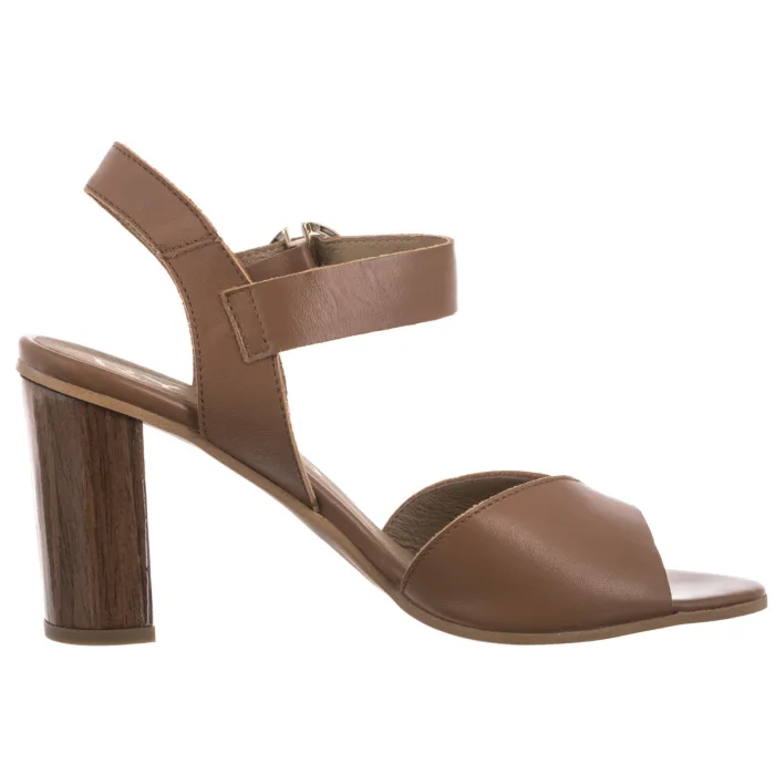 Sandały Ryłko Brązowe 9HFR4_T4 _GD9 – zdjęcie 3