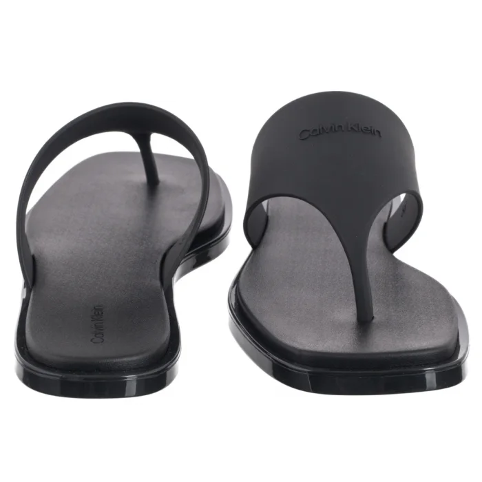 Japonki Calvin Klein Toe Post Tpu Slide Ck Black HW0HW02836 BEH – zdjęcie 4