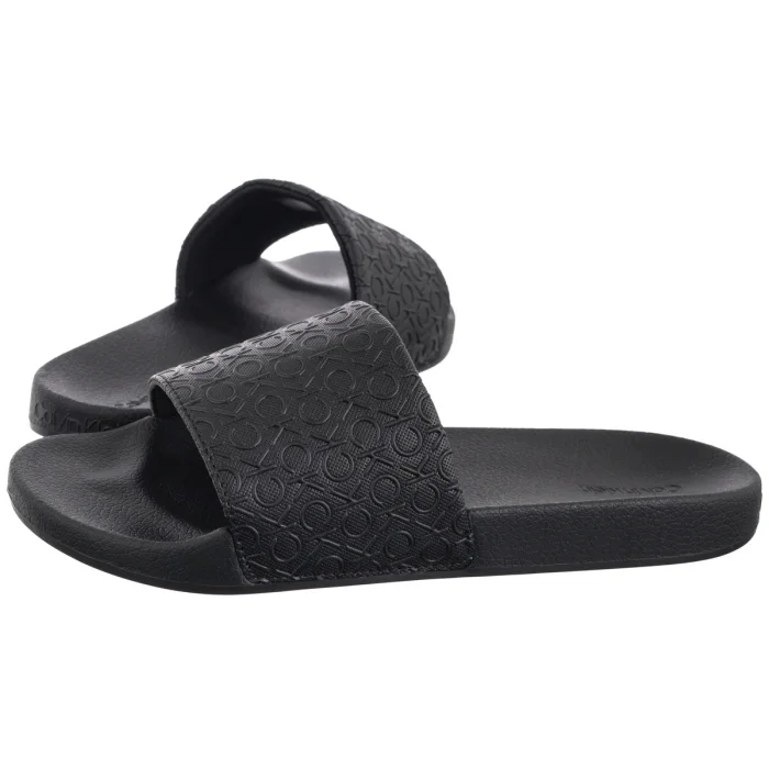 Klapki Calvin Klein Pool Slide Mono Ck Black HW0HW02541 – zdjęcie 1