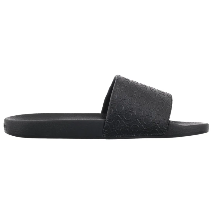 Klapki Calvin Klein Pool Slide Mono Ck Black HW0HW02541 – zdjęcie 3