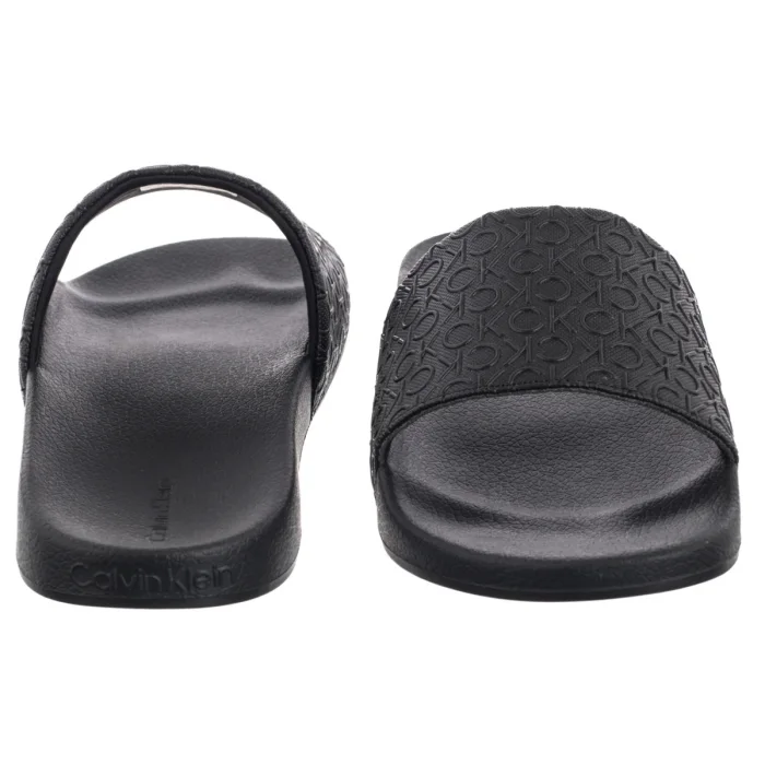 Klapki Calvin Klein Pool Slide Mono Ck Black HW0HW02541 – zdjęcie 4