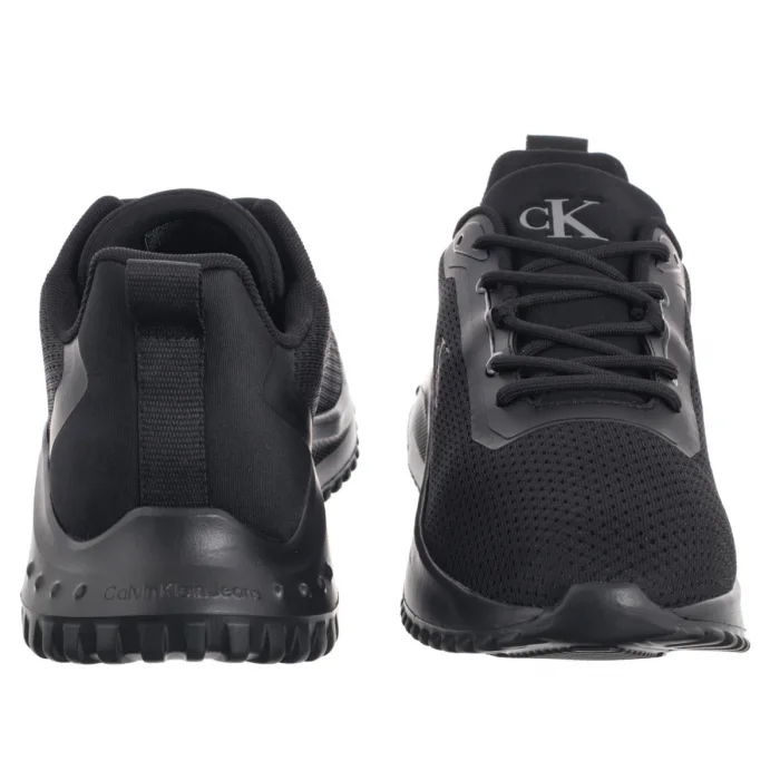 Sneakersy Calvin Klein Eva Runner Mix Mesh Triple Black YM0YM01285 0GJ – zdjęcie 4