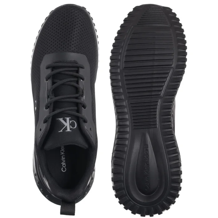 Sneakersy Calvin Klein Eva Runner Mix Mesh Triple Black YM0YM01285 0GJ – zdjęcie 5