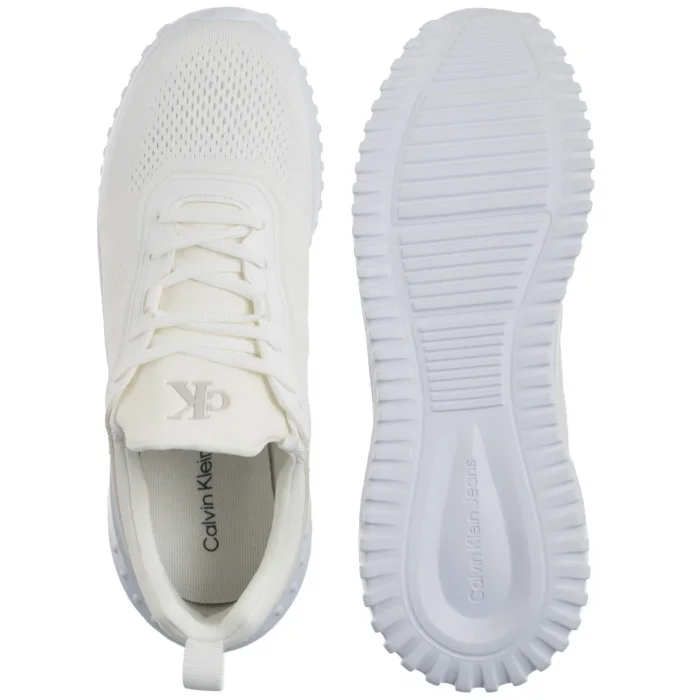 Sneakersy Calvin Klein Eva Runner Sock Mg Tech Mix Triple Bright White YW0YW01855 0K4 – zdjęcie 5