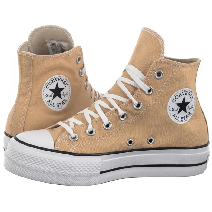 Trampki Converse CTAS Lift Hi Coastal Dune/White/Black A11874C – zdjęcie 1
