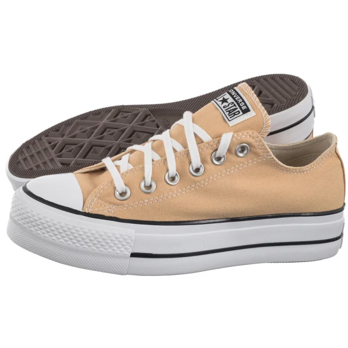 Trampki Converse CTAS Lift Ox Coastal Dune/White/Black A11877C – zdjęcie 1