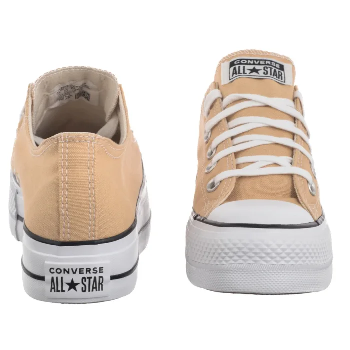 Trampki Converse CTAS Lift Ox Coastal Dune/White/Black A11877C – zdjęcie 4