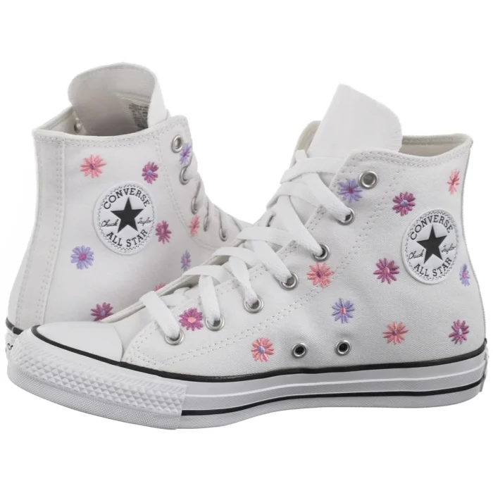 Trampki Converse CTAS Hi White/Lt Jellyfish Jitter A11781C – zdjęcie 1