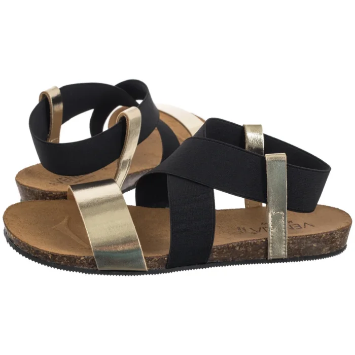 Sandały Venezia Złote W001LEGOOBS137 – zdjęcie 1