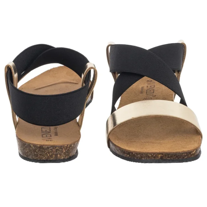 Sandały Venezia Złote W001LEGOOBS137 – zdjęcie 4