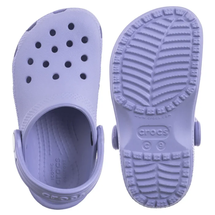 Klapki Crocs Classic Clog T Mystic Purple 206990-5BN – zdjęcie 5
