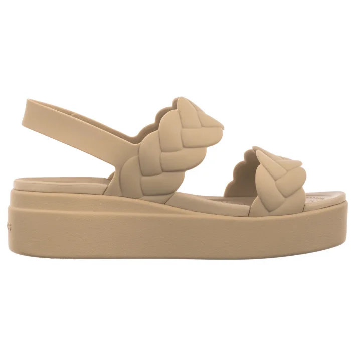 Sandały Crocs Brooklyn Woven Upper Lw Chai 209977-212 – zdjęcie 3