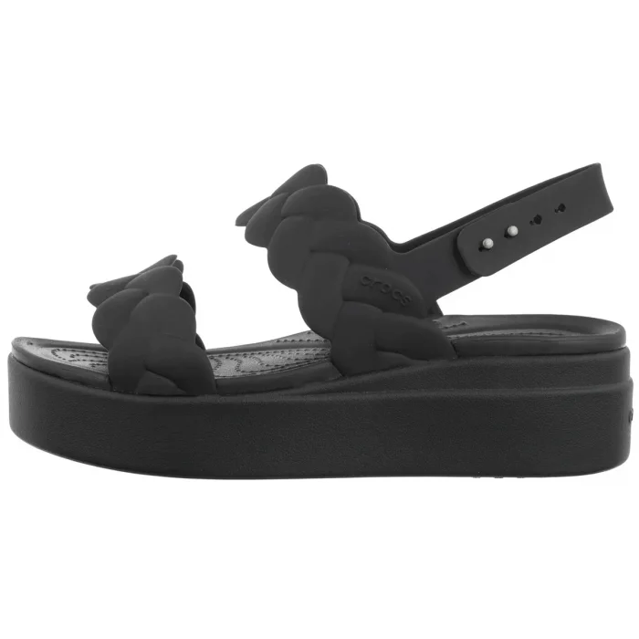 Sandały Crocs Brooklyn Woven Upper Lw Black/Black 209977-060 – zdjęcie 2