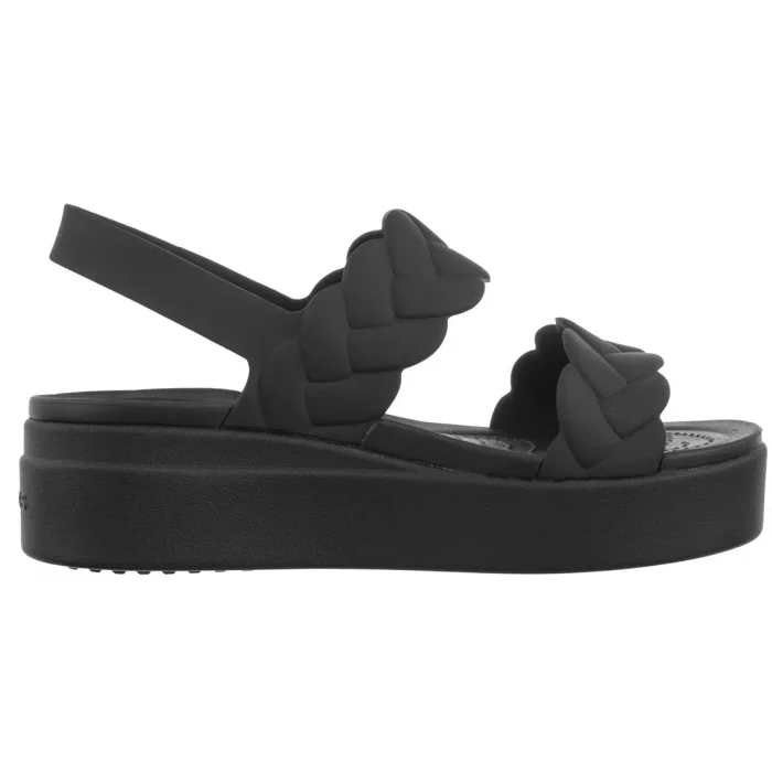 Sandały Crocs Brooklyn Woven Upper Lw Black/Black 209977-060 – zdjęcie 3