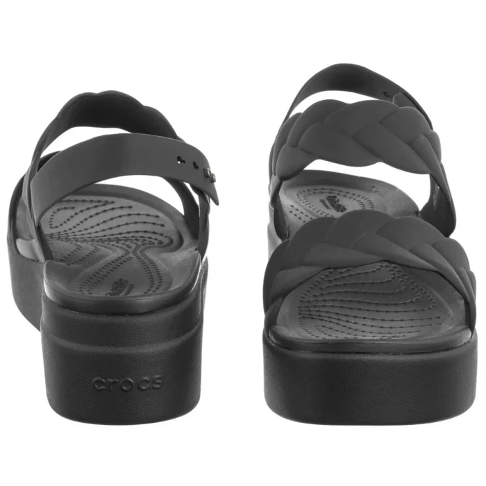 Sandały Crocs Brooklyn Woven Upper Lw Black/Black 209977-060 – zdjęcie 4