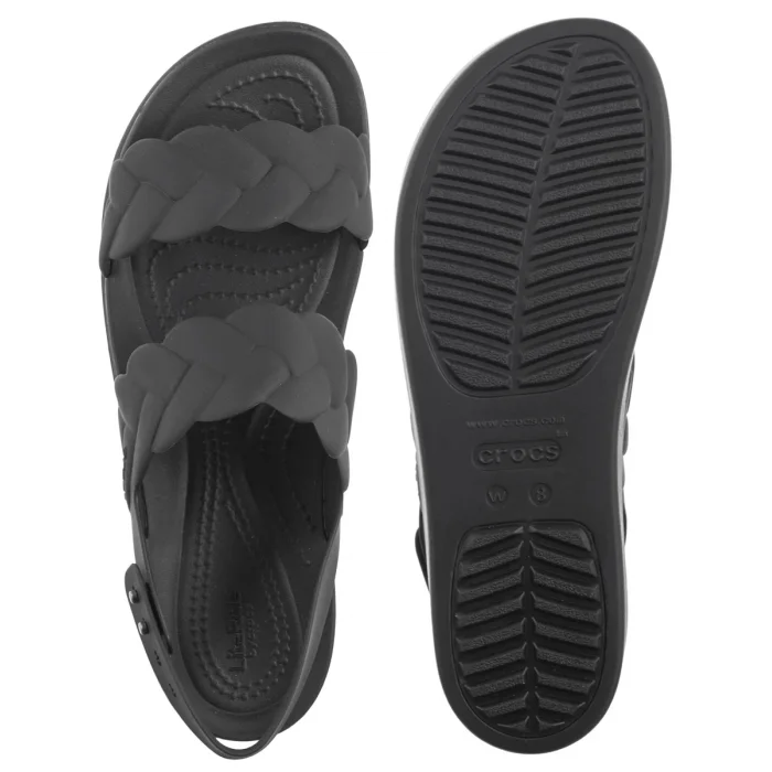 Sandały Crocs Brooklyn Woven Upper Lw Black/Black 209977-060 – zdjęcie 5