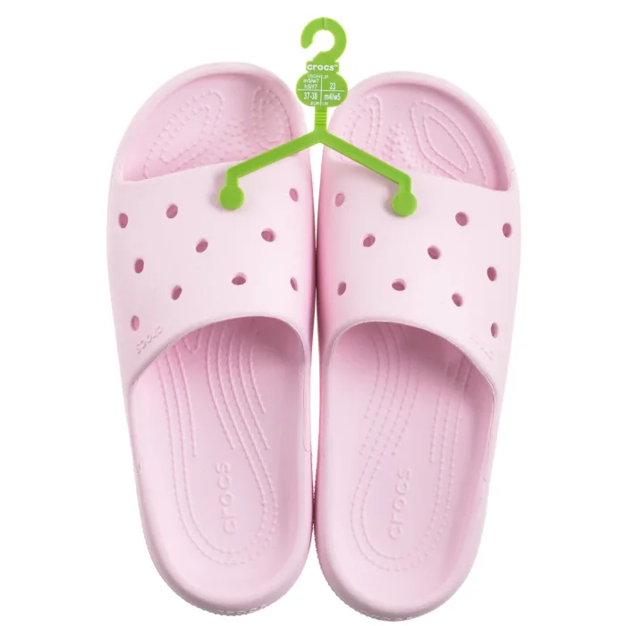 Klapki Crocs Classic Slide V2 Pink Milk 209401-6ZW – zdjęcie 6