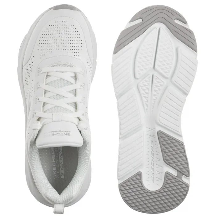 Sneakersy Skechers Max Cushioning Elite Step-Up White/Silver 128044/WSL – zdjęcie 5