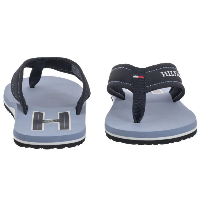 Japonki Tommy Hilfiger Hilfiger H Padded Beach Sandal Brisk Blue FM0FM05536 C2B – zdjęcie 4